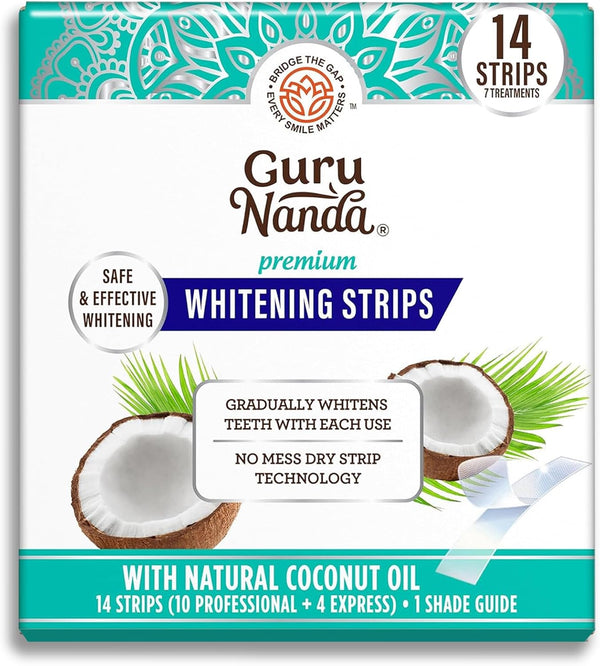 Achieve a Radiant Smile: 7-Day Non-Slip Teeth Whitening Strips for Effortless Brightening